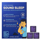 Sound Sleep Patch – Melatonin, Magnesium & Valerian Root | Deep Sleep & Relief.