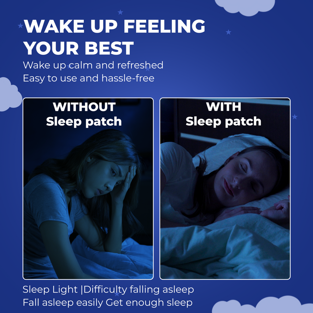 Sound Sleep Patch – Melatonin, Magnesium & Valerian Root | Deep Sleep & Relief.