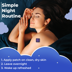 Sound Sleep Patch – Melatonin, Magnesium & Valerian Root | Deep Sleep & Relief.