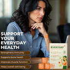Everyday+ Patches with Vitamin D3, Magnesium, Zinc | Easy-to-Use Skin Patches.