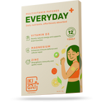 Everyday+ Patches with Vitamin D3, Magnesium, Zinc | Easy-to-Use Skin Patches.