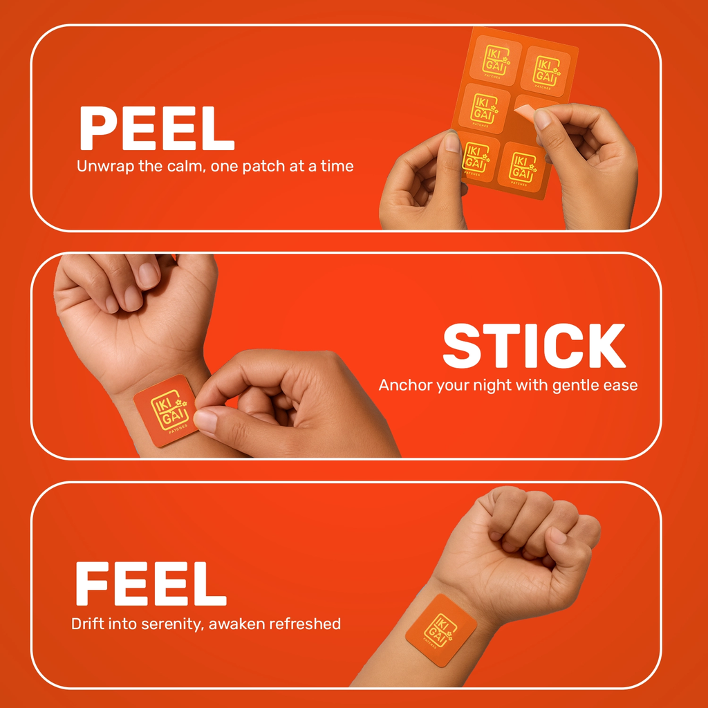 IKIGAI B12 Power Up Patches | Transdermal Patches with Vitamin B12, B1 & C