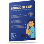 Sound Sleep Patch – Melatonin, Magnesium & Valerian Root | Deep Sleep & Relief.